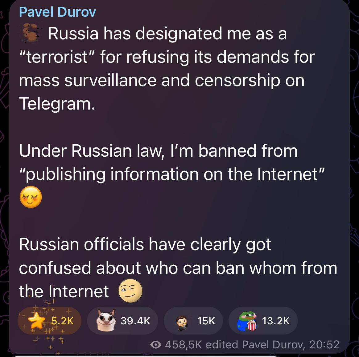 Похоже, российские чиновники окончательно запутались в том, кто кого вообще может запретить в интернете